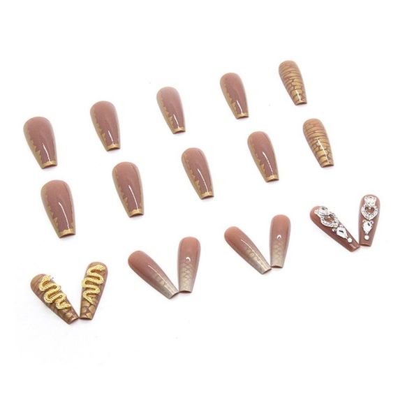 24pcs Luxury Press-on nails - Picture 8 of 11